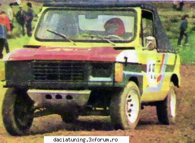 factory car aro 10 dacia rally