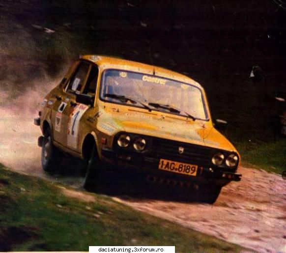 dacia 1310 condusa de stefan vasile dacia rally